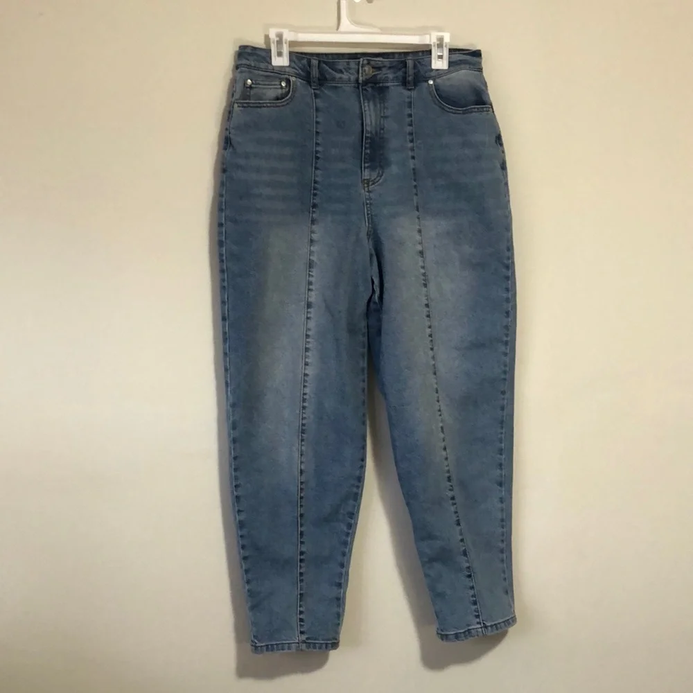 And Now This high rise relaxed fit seam front size 32 - Picture 2 of 6